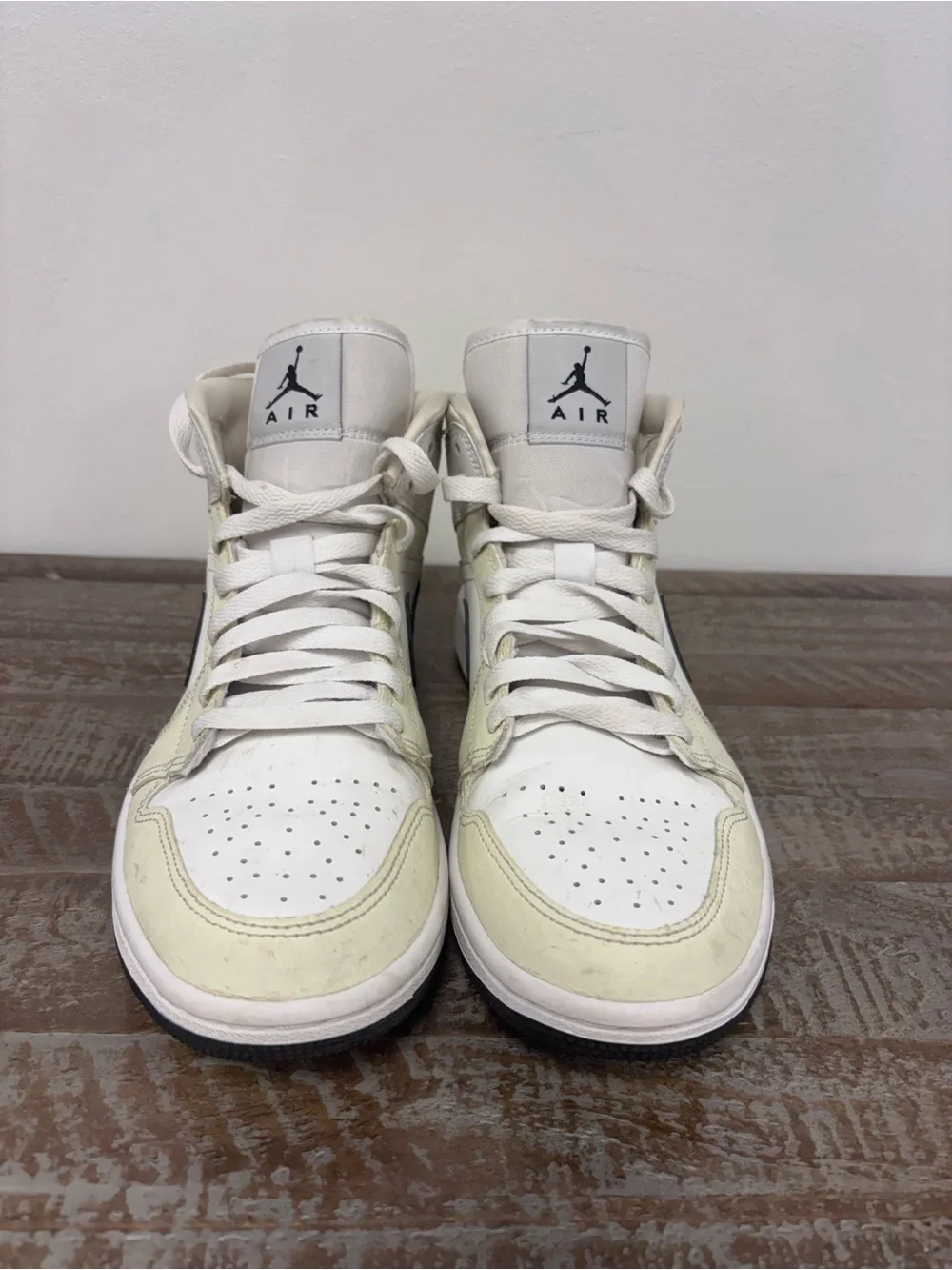 Jordan 1 Women’s Cream Coconut Milk Leather Sneaker